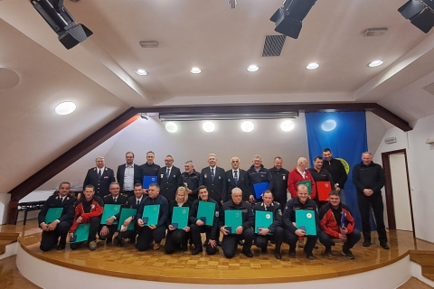 Zavod GENG prejel zlato priznanje Civilne zaščite